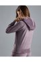 Solid Hooded Jacket with Zipper Closure - 2
