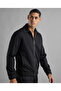 Solid Jacket with Zipper Closure - 2