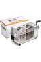Manual Potato Twister Machine Slicer Spiral Cutter Potatoes Fruit Vegetable Stainless Steel - 2