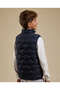 Quilted Gilet with Zipper Closure - 5