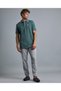 Logo Detail Polo T-Shirt with Short Sleeves - 2