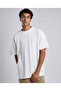 Solid T-Shirt with Crew Neck and Short Sleeves - 2