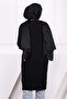 Black Mercerized Casual Knitwear Tunic - 3