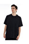 Ribbed T-Shirt with Crew Neck and Short Sleeves