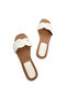 Open Toe Flat Sandals - 6