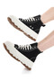 High Top Platform Canvas Shoes - 2