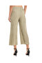 Textured Pants With Elastic Waist - 4
