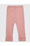 Ribbed Pants with Elastic Waist - 2
