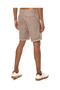 Textured Shorts with Button Closure - 4