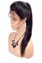 Long Straight Hair Wig Black - 4