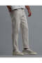 Solid Woven Pants with Button Closure - 3