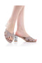 Embellished Black Heel Sandals - 2