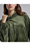 Ribbed Lounge Top with High Neck and Long Sleeves - 5