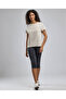 Embroidered T-Shirt with Crew Neck and Short Sleeves - 5