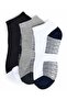 3 Pack Patterned Ankle Socks