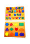 Educational Shape Block and Alphabet Toy for Toddlers