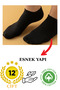 12 Pairs of Shoes Invisible Soft Cotton Lycra Combed Cotton Summer Booties Socks Comfortable Black Quality - 2