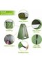 SKY-TOUCH Outdoor Changing Clothes Tent, Pop Up Shower Tent, Portable Folding Toilet Tent with Carry Bag, Beach Dressing Changing Room, Outdoor Tent Suitable for Shower/Toilet/Camping/Beach - 2