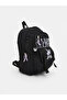 Lcw Accessories Black Kuromi Printed Girl's Backpack - 2