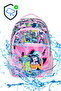 Joy's Kids 3-Piece School Set - Colorful Patterned Girls' Backpack, Lunchbox and Pen Holder - 3