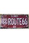 FFD Metal Wall Plate Tin Sign Metal Poster Plate Painted Modern Design Car Plate Tin 1 Piece