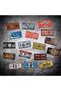 FFD Wall Decorative Metal Plate Tin Sign Metal Poster Modern Design Painted Car Plate 1 Piece - 6