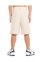 Textured Shorts with Button Closure - 4