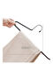 Stainless Steel Hanger Black/Silver 45x24cm - 4