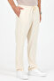 Washable Cotton Linen Regular Men's Trousers - 3