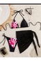 Savanna Rose Bikini Pareo Set