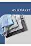4-Piece Breathable Ice Silk Boxer Anti-Sweat Hole Glad and Comfortable Underwear - 2