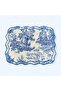 Toile De Jouy - American Service Blue - 35X45 cm 1 Piece