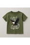 Eagle Crew Neck 100% Cotton Printed Short Sleeve Children's and Teenage T-Shirt