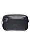 Crystal Black Genuine Leather Password Handbag Men / Women P1692