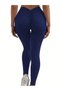 Long Sports Leggings with Gathered Back Lycra, Yoga Leggings - 3