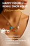 Happy Figured Gold Color Vip Chain Necklace Fun and Stylish Accessory # Gift # Necklace