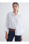 Striped Oversize Women's Shirt