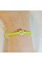 Macrame Knitted Unisex Bracelet with Bear Figure - Handmade Cute Design - Cute Teddy Bear Bracelet - 2