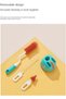 3-in-1 Silicone Bottle Brush Cleaner - For Baby Bottles, Water Bottles, Glass Cups, and Thermoses, I - 2
