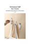 Cow Shape Plastic Adhesive Hook White/Black 11.5 x 7cm - 3