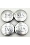 Set 4 capace 58mm, argintii - 3