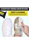 120pcs (4-Pack) Natural Shoe Cleaner Wipes – Portable, Disposable, Quick Dirt & Stain Removal - 6