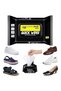 90 Natural Shoe Cleaner Wipes – 3 Packs of 30, Portable & Disposable for Dirt & Stain Removal - 3