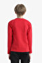 Red Boy's Long Sleeve T-Shirt K1686A6/Rd117 - 6