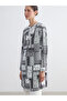 Esvab • Modern & Distinctive Stand Collar Embroidered Women's Tunic