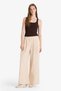 Wide Leg Double Pocket Regular Waist Standard Length Trousers F9223Ax25Sm - 2
