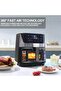 Digital Air Fryer – 12.5L, 1800W, 360° Air Tech, LCD Touch Screen, Temp Control for Healthy Cooking - 6