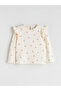 Ruffled Girls' Blouse, Skirt and Tights - 2