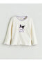 Zero Roba Collar Kuromi Printed Girl's T-Shirt from Uzg Store for Style Enthusiasts - 2