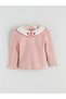 Lcw Kids Peter Pan collar Long Sleeve Striped Girls' T-Shirt - 2